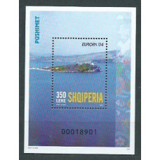 Tema Europa 2004 Albania Yvert Hoja 114 ** Mnh