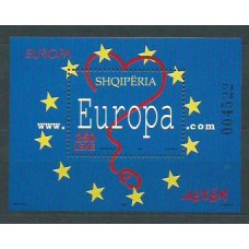 Tema Europa 2008 Albania Yvert Hoja 134 ** Mnh