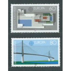 Tema Europa 1987 Alemania Yvert 1153/4 ** Mnh