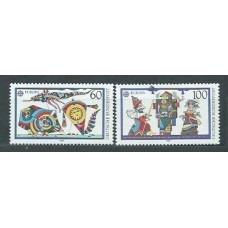 Tema Europa 1989 Alemania Yvert 1249/50 ** Mnh