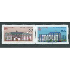 Tema Europa 1990 Alemania Yvert 1293/4 ** Mnh