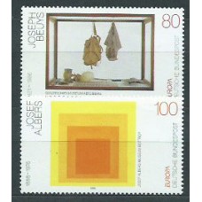 Tema Europa 1993 Alemania Yvert 1504/5 ** Mnh