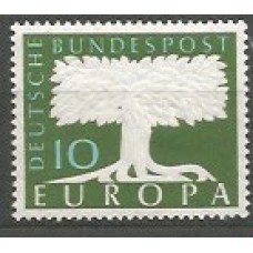 Tema Europa 1958 Alemania Yvert 166 ** Mnh