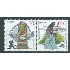 Tema Europa 1997 Alemania Yvert 1747/8 ** Mnh