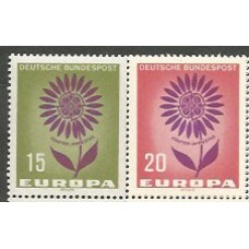 Tema Europa 1964 Alemania Yvert 313/4 ** Mnh