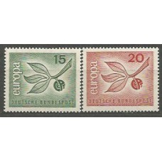 Tema Europa 1965 Alemania Yvert 350/1 ** Mnh