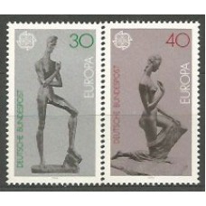 Tema Europa 1974 Alemania Yvert 653/4 ** Mnh