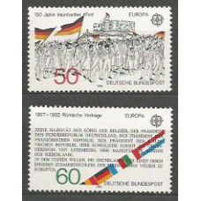 Tema Europa 1982 Alemania Yvert 962/3 ** Mnh