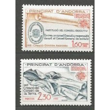 Tema Europa 1982 Andorra Francesa Yvert 300/1 ** Mnh