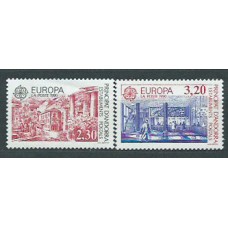 Tema Europa 1990 Andorra Francesa Yvert 388/9 ** Mnh