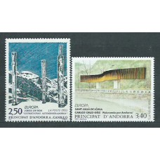 Tema Europa 1993 Andorra Francesa Yvert 430/1 ** Mnh