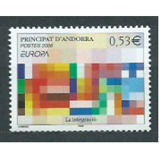 Tema Europa 2006 Andorra Francesa Yvert 627 ** Mnh