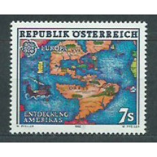 Tema Europa 1992 Austria Yvert 1891 ** Mnh