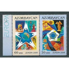 Tema Europa 2006 Azerbaijan Yvert 538/9a ** Mnh