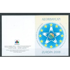 Tema Europa 2006 Azerbaijan Yvert 538a Carnet ** Mnh