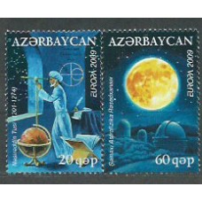 Tema Europa 2009 Azerbaijan Yvert 650/1 ** Mnh