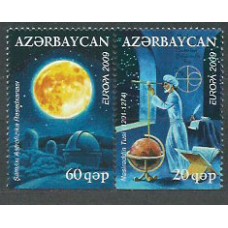 Tema Europa 2009 Azerbaijan Yvert 650/1a ** Mnh