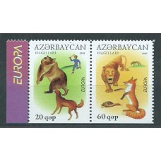 Tema Europa 2010 Azerbaijan Yvert 679a/80a ** Mnh