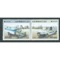 Tema Europa 2013 Azerbaijan Yvert 827a/8a ** Mnh