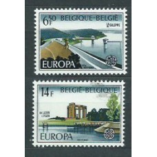 Tema Europa 1977 Belgica Yvert 1848/9 ** Mnh