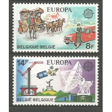Tema Europa 1979 Belgica Yvert 1925/6 ** Mnh