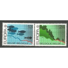 Tema Europa 1986 Belgica Yvert 2211/2 ** Mnh