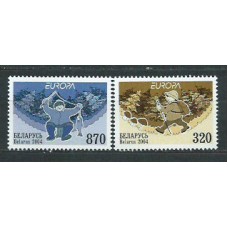 Tema Europa 2004 Bielorusia Yvert 503/4 ** Mnh