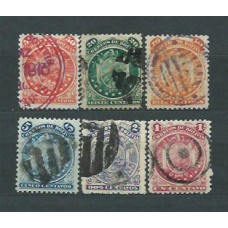 Bolivia - Correo 1890 Yvert 27/32 usado