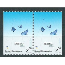 Tema Europa 2003 Bosnia Yvert 397a/b ** Mnh