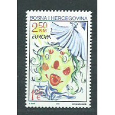 Tema Europa 2002 Bosnia Yvert 372 ** Mnh