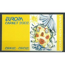 Tema Europa 2002 Bosnia Yvert 372 Carnet ** Mnh