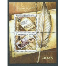 Tema Europa 2008 Bosnia Yvert Hoja 34 ** Mnh