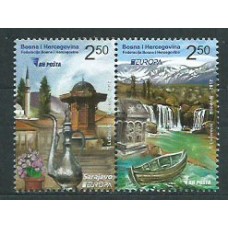 Tema Europa 2012 Bosnia Yvert 657/8 ** Mnh