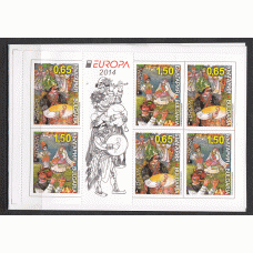 Tema Europa 2014 Bulgaria Yvert 4381a/82a ** Mnh