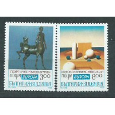 Tema Europa 1993 Bulgaria Yvert 3505A/B ** Mnh