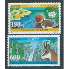 Tema Europa 1999 Bulgaria Yvert 3814A/B ** Mnh