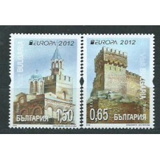 Tema Europa 2012 Bulgaria Yvert 4310/1 ** Mnh