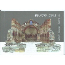 Tema Europa 2012 Bulgaria Yvert 4310a Carnet ** Mnh