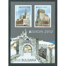 Tema Europa 2012 Bulgaria Yvert Hoja 287 ** Mnh