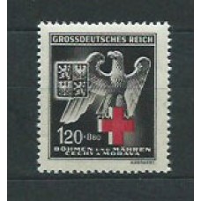 Bohemia y Moravia - Correo Yvert 111 ** Mnh Cruz roja