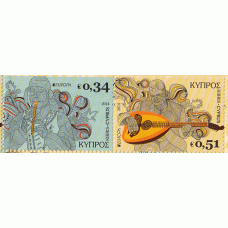 Tema Europa 2014 Chipre Yvert 1285a/86a ** Mnh