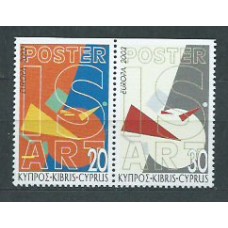 Tema Europa 2003 Chipre Yvert 1021/2 ** Mnh