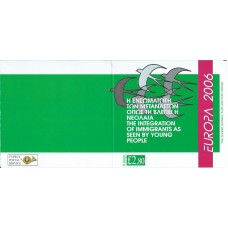 Tema Europa 2006 Chipre Yvert 1085a Carnet ** Mnh