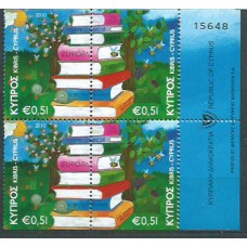 Tema Europa 2010 Chipre Yvert 1194/5a ** Mnh