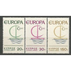 Tema Europa 1966 Chipre Yvert 262/3 ** Mnh