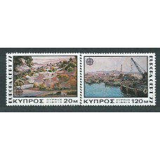 Tema Europa 1977 Chipre Yvert 459/61 ** Mnh