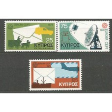 Tema Europa 1979 Chipre Yvert 496/8 ** Mnh