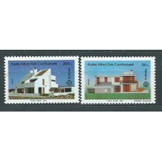 Tema Europa 1987 Chipre Turco Yvert 188/91 ** Mnh