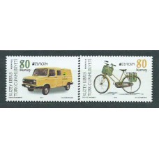 Tema Europa 2013 Chipre Turco Yvert 725/6 ** Mnh