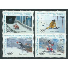 Comores - Aereo Yvert 241/4 ** Mnh  Olimpiadas de Calgary